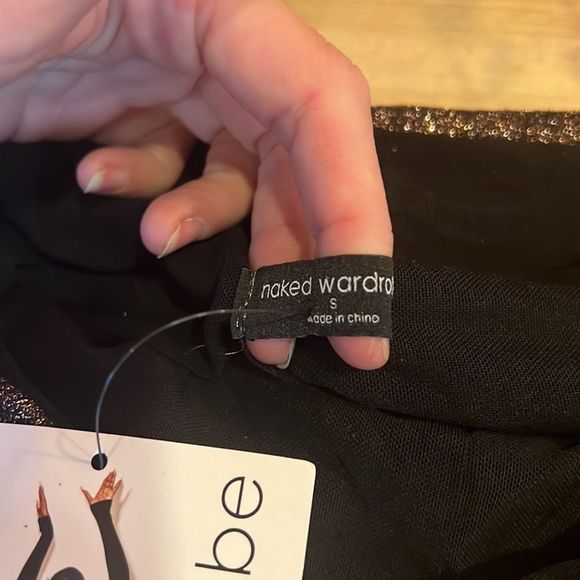 Naked wardrobe brown glitter leggings - Picture 4 of 8